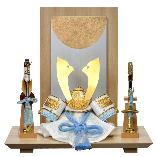 白兜　青小札　白縅